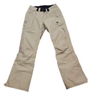 Wildhorn Snowboard Ski Pants Tan Size Medium Waterproof Insulated